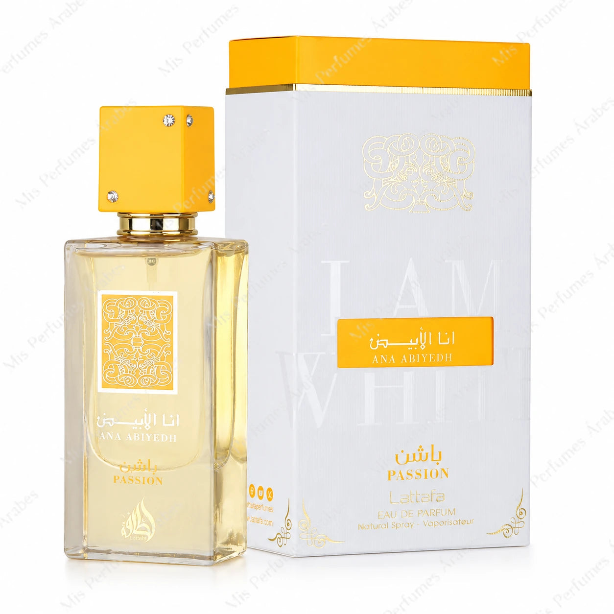 Perfume Ana Abiyedh Passion de Lattafa 60ml