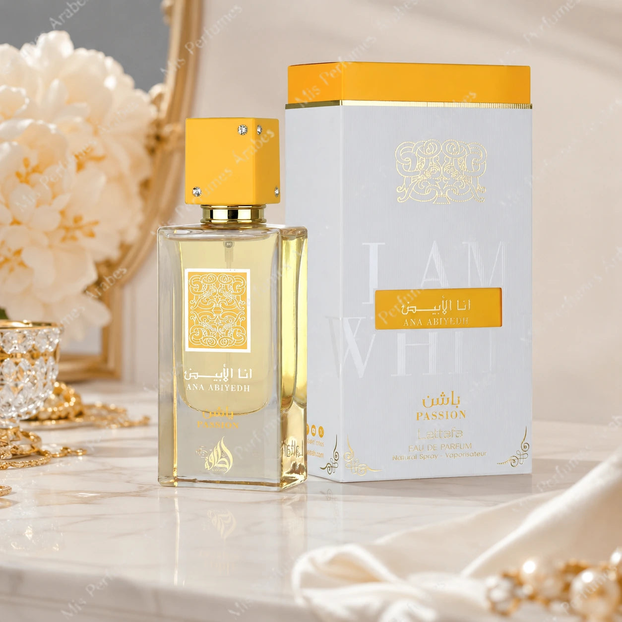 Perfume Ana Abiyedh Passion de Lattafa 60ml