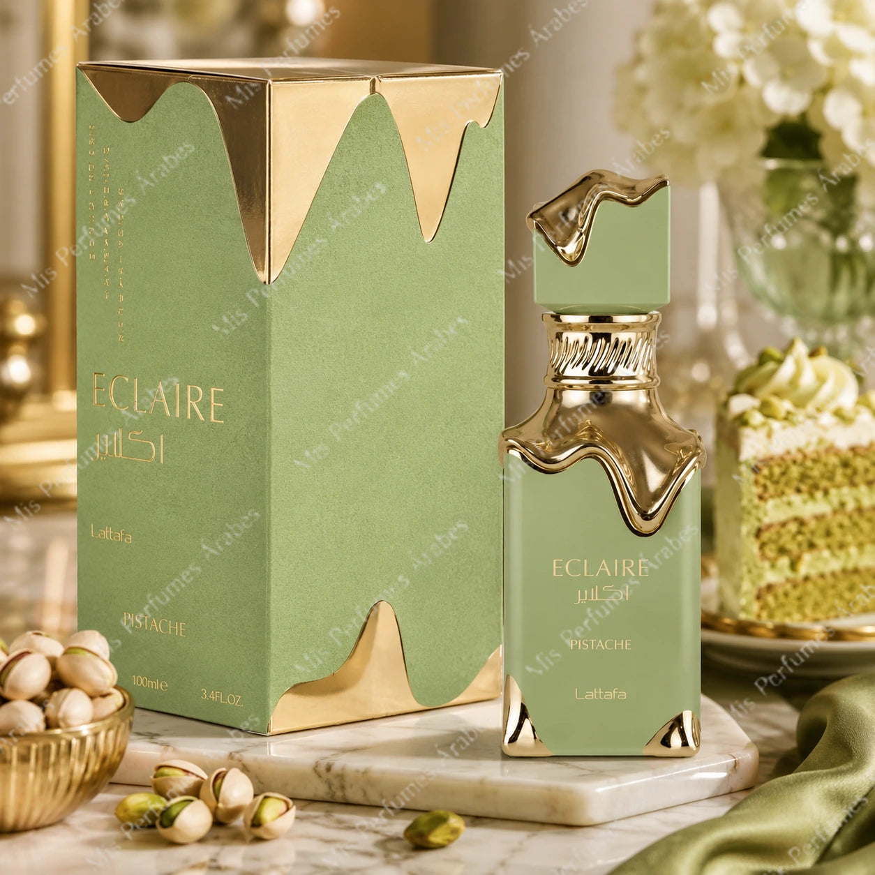 Perfume Eclaire Pistache de Lattafa 100ml