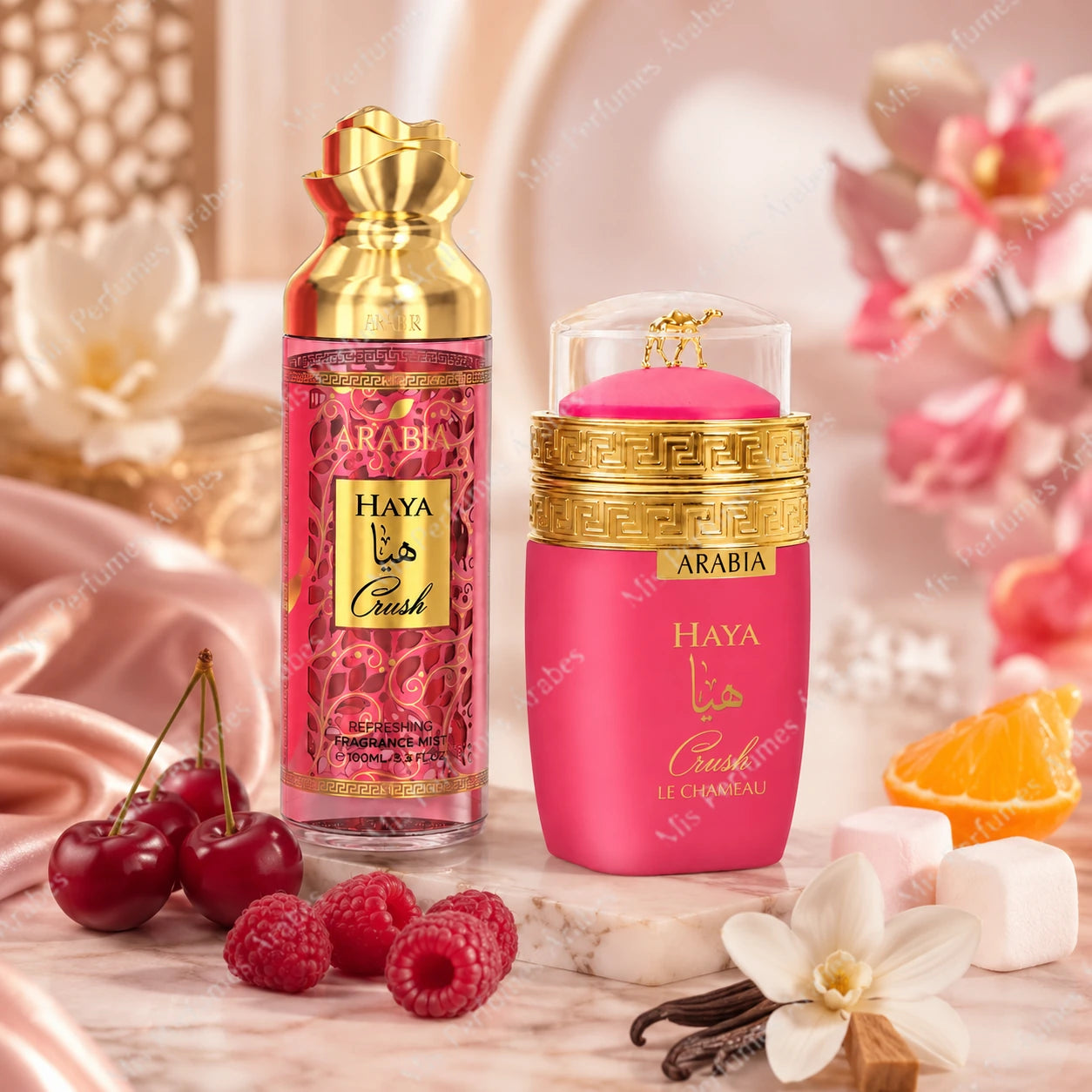Set de regalo Arabia Haya Crush de Emper 100ml + Bruma 100ml