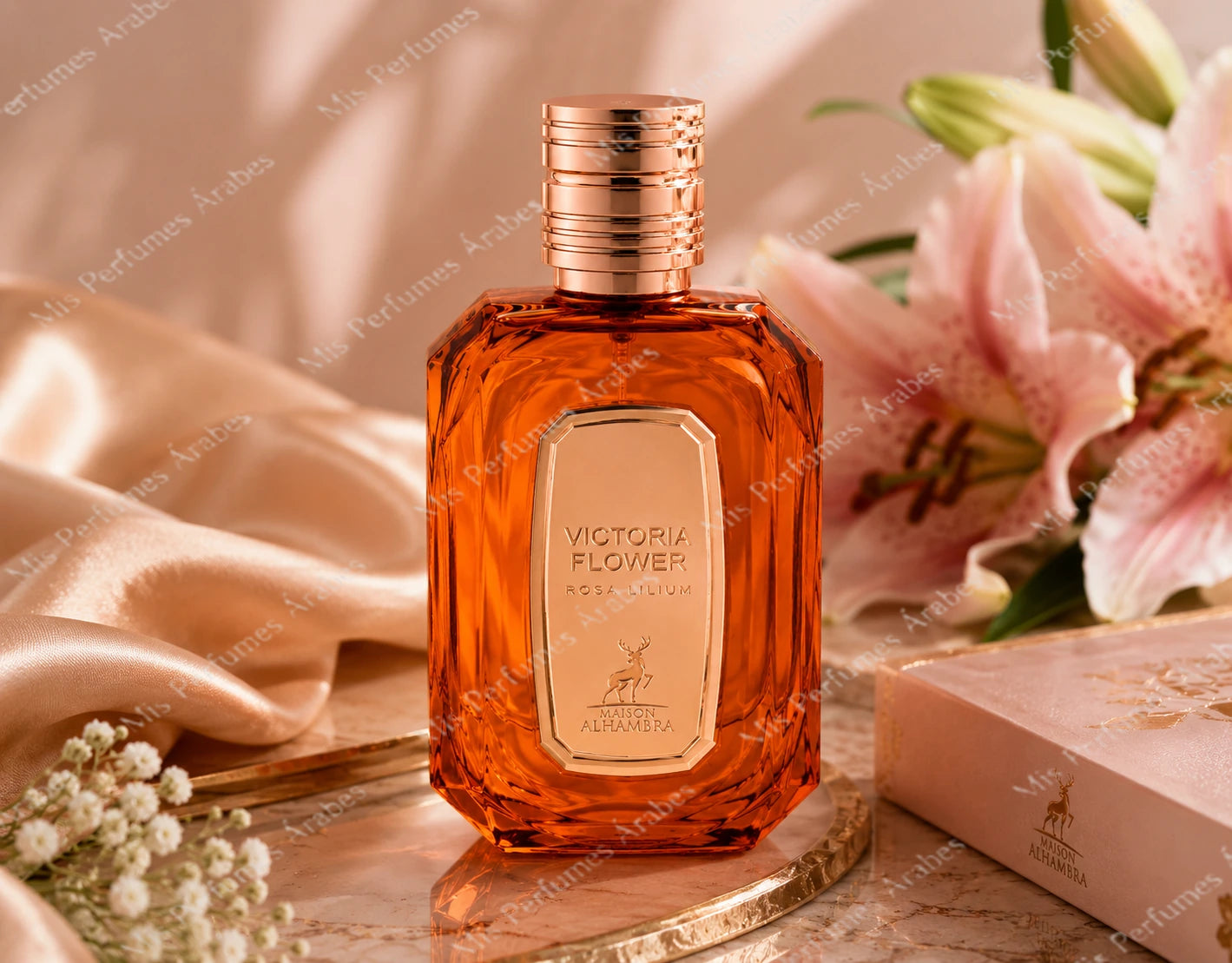 Perfume Victoria Flower Rosa Lilium de Maison Alhambra 100ml